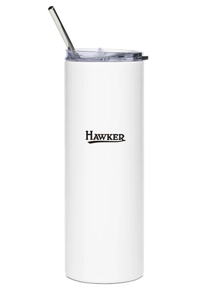 back of Hawker Hurricane water tumbler