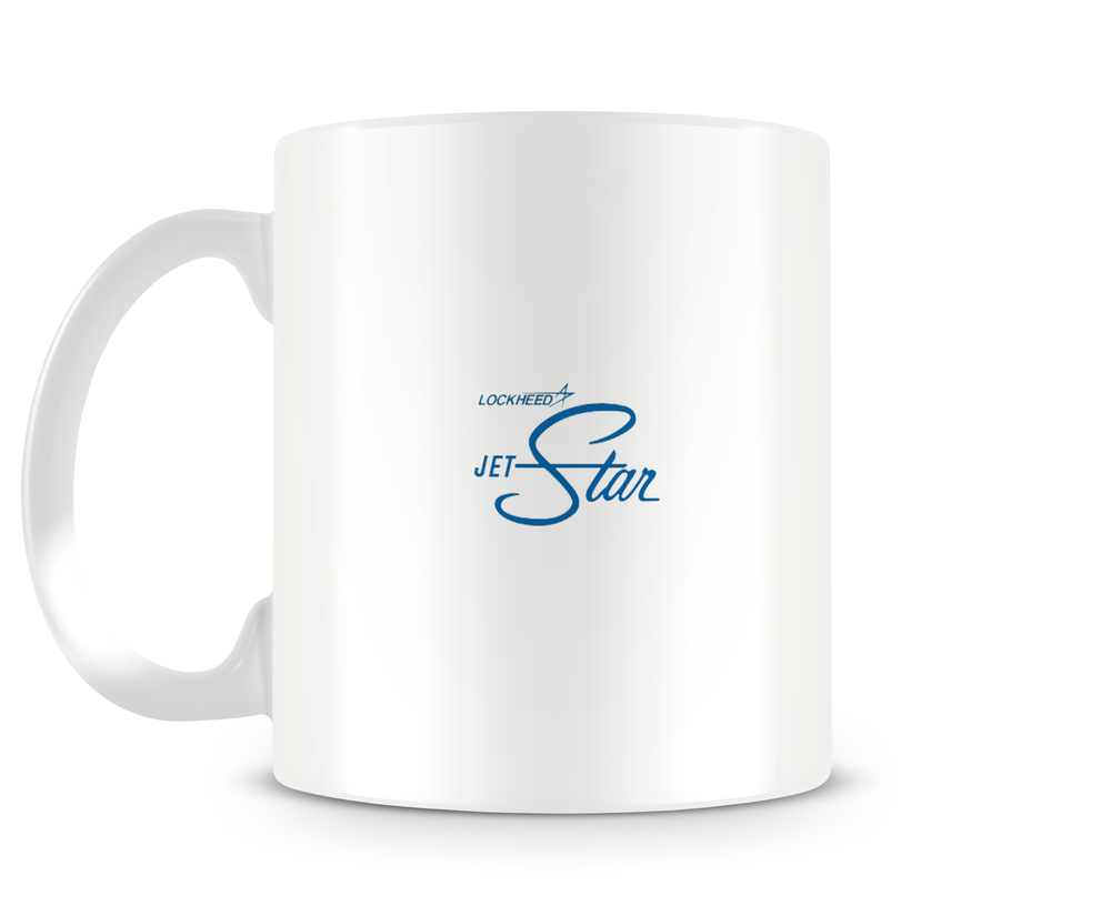 back of Lockheed JetStar I Mug