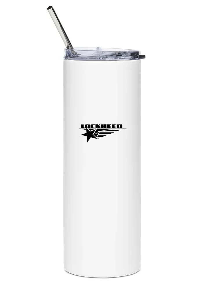 back Lockheed F-104 Starfighter water tumbler