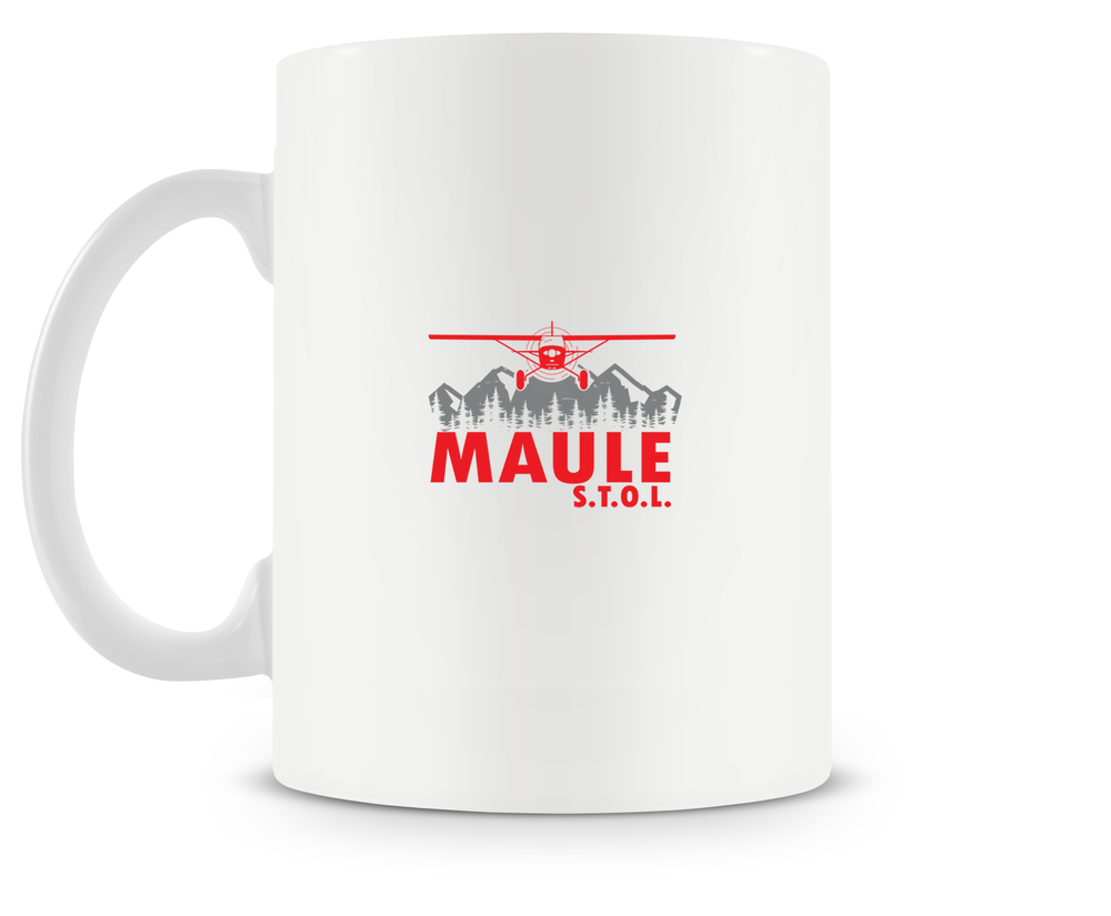 back of Maule M-7 Floatplane mug