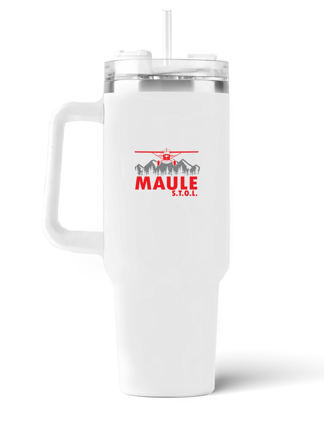 back of Maule M-7 Floatplane quencher 