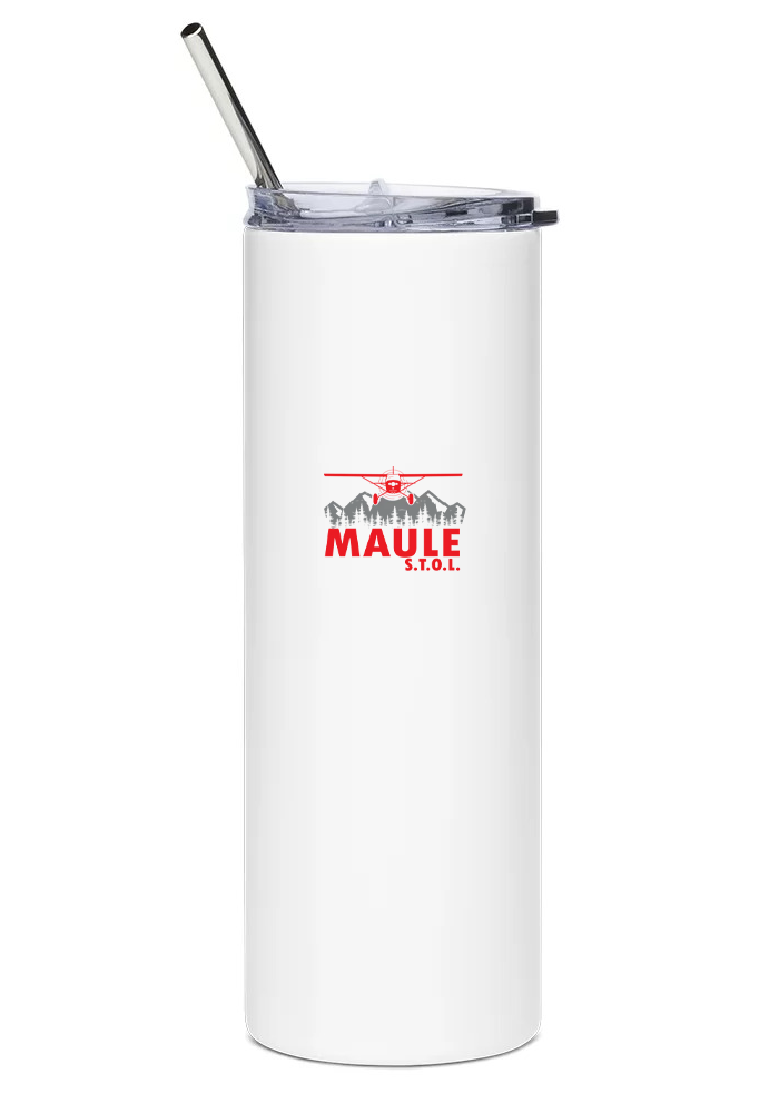 back of Maule M-7 Floatplane water tumbler