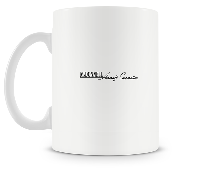 back of McDonnell F-101 Voodoo Mug
