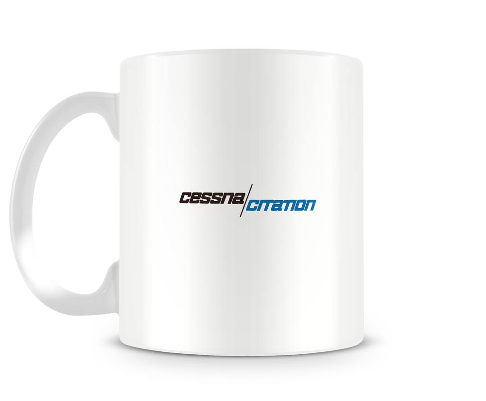 back of Cessna Citation 500 Mug