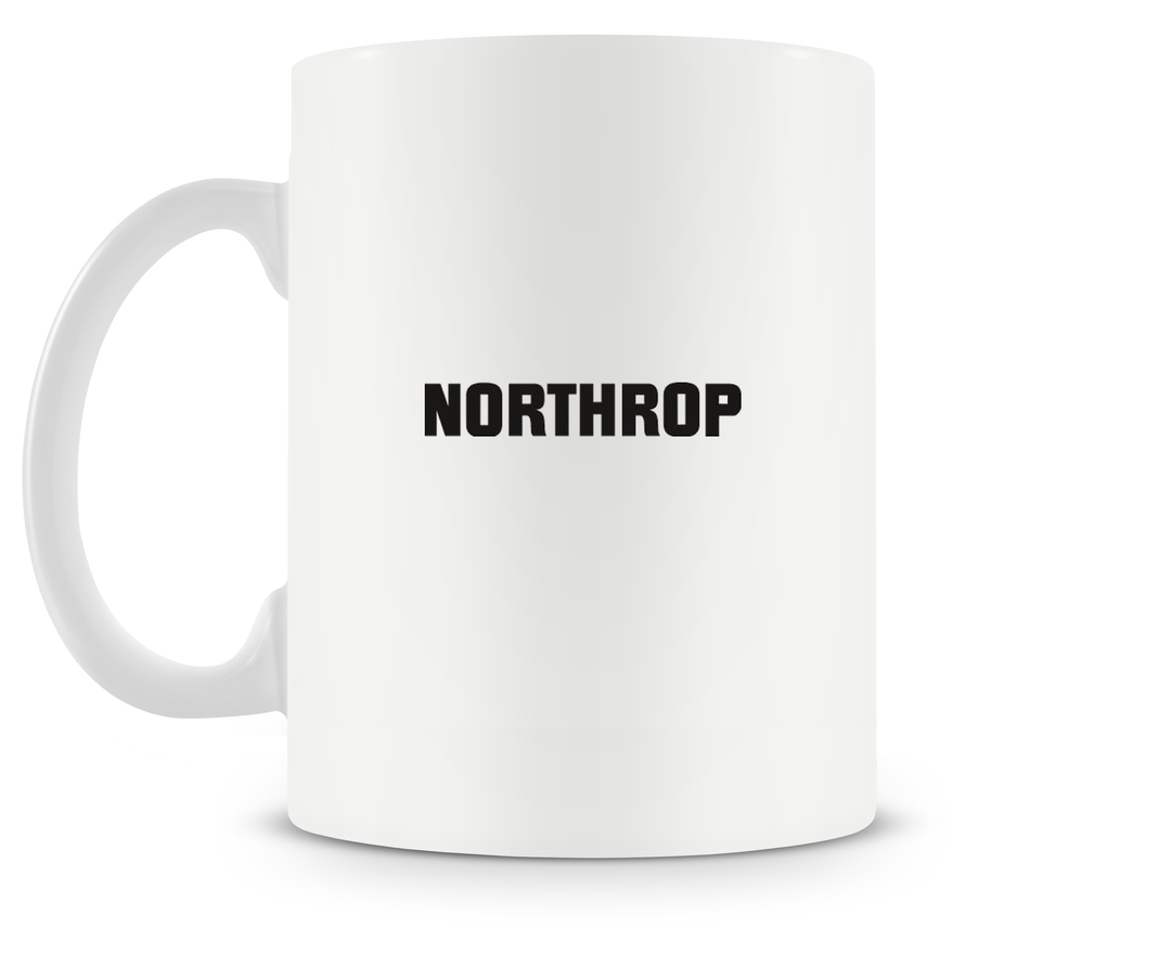 back of Northrop F-5E Tiger II mug