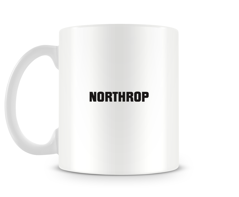 back of Northrop T-38 Talon Mug