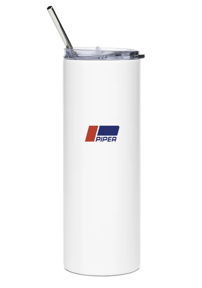 back of Piper T1040 water tumbler
