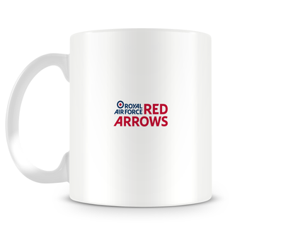 back of BAE Hawk 'Red Arrows' Mug