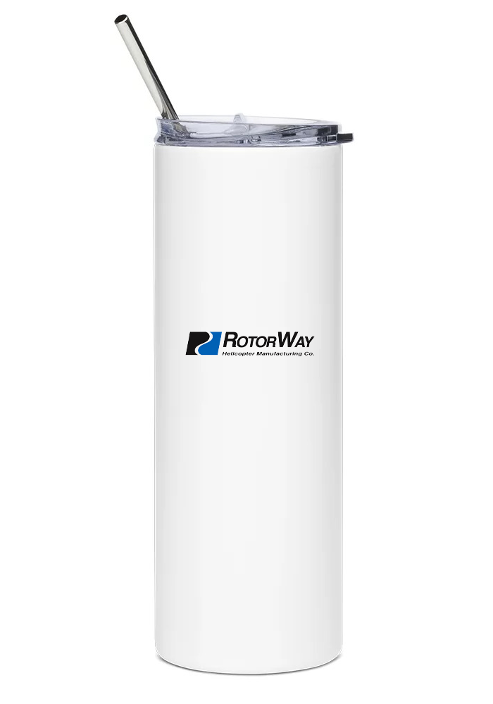 back of RotorWay Exec tumbler