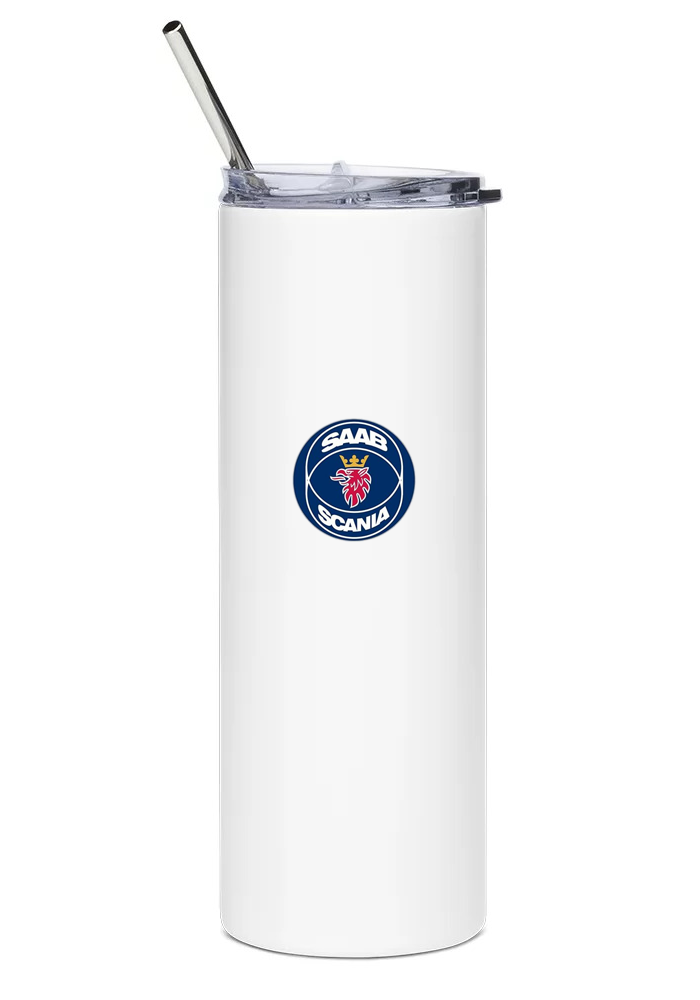 back of Saab 35 Draken water tumbler