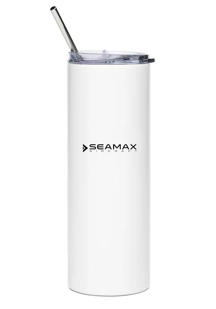 back of Seamax M-22 water tumbler