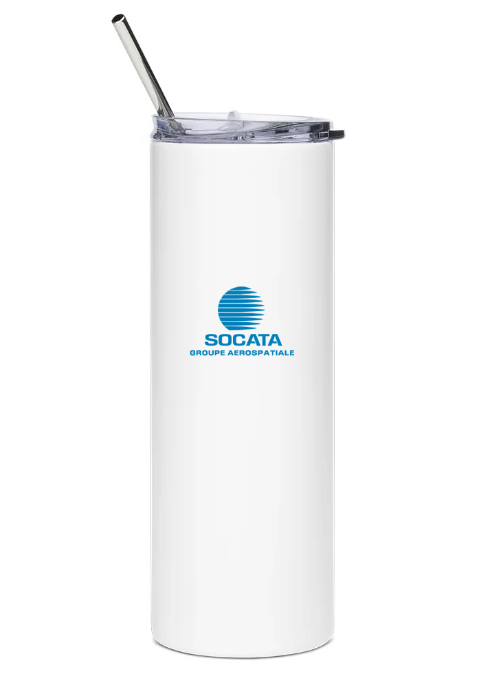back of Socata TB9 Tampico water tumbler