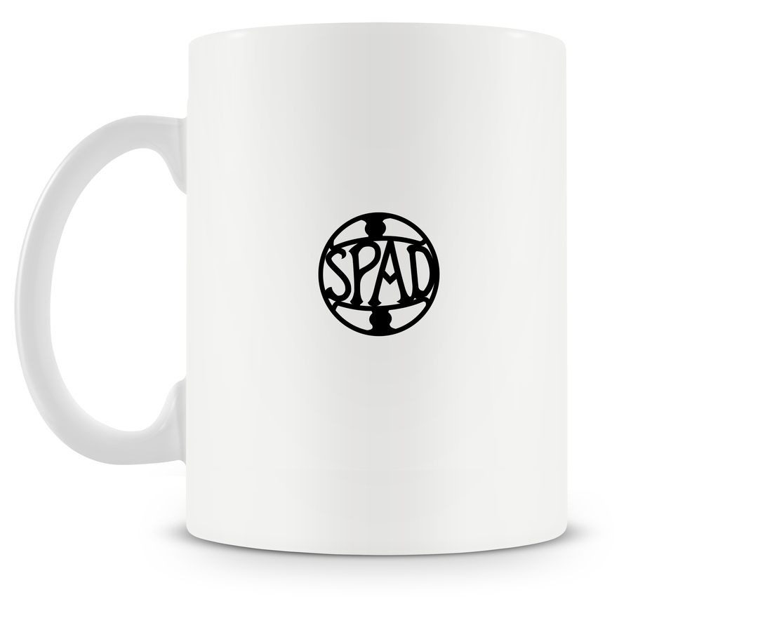 back of SPAD S.XIII mug