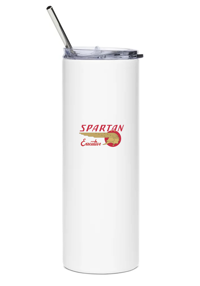 back of Spartan 7W Executive water bottle
