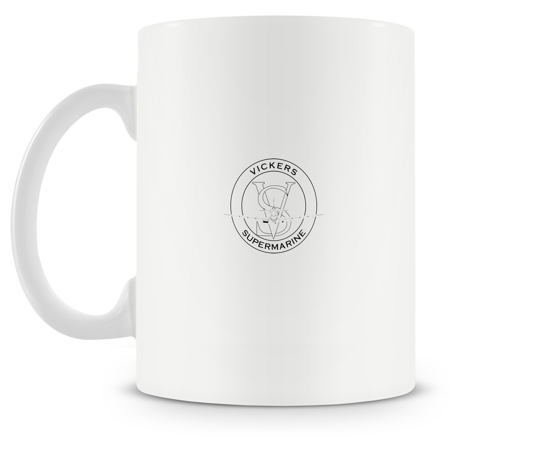 back of Supermarine Seafire mug