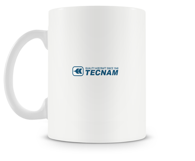 back of Tecnam P2012 Mug