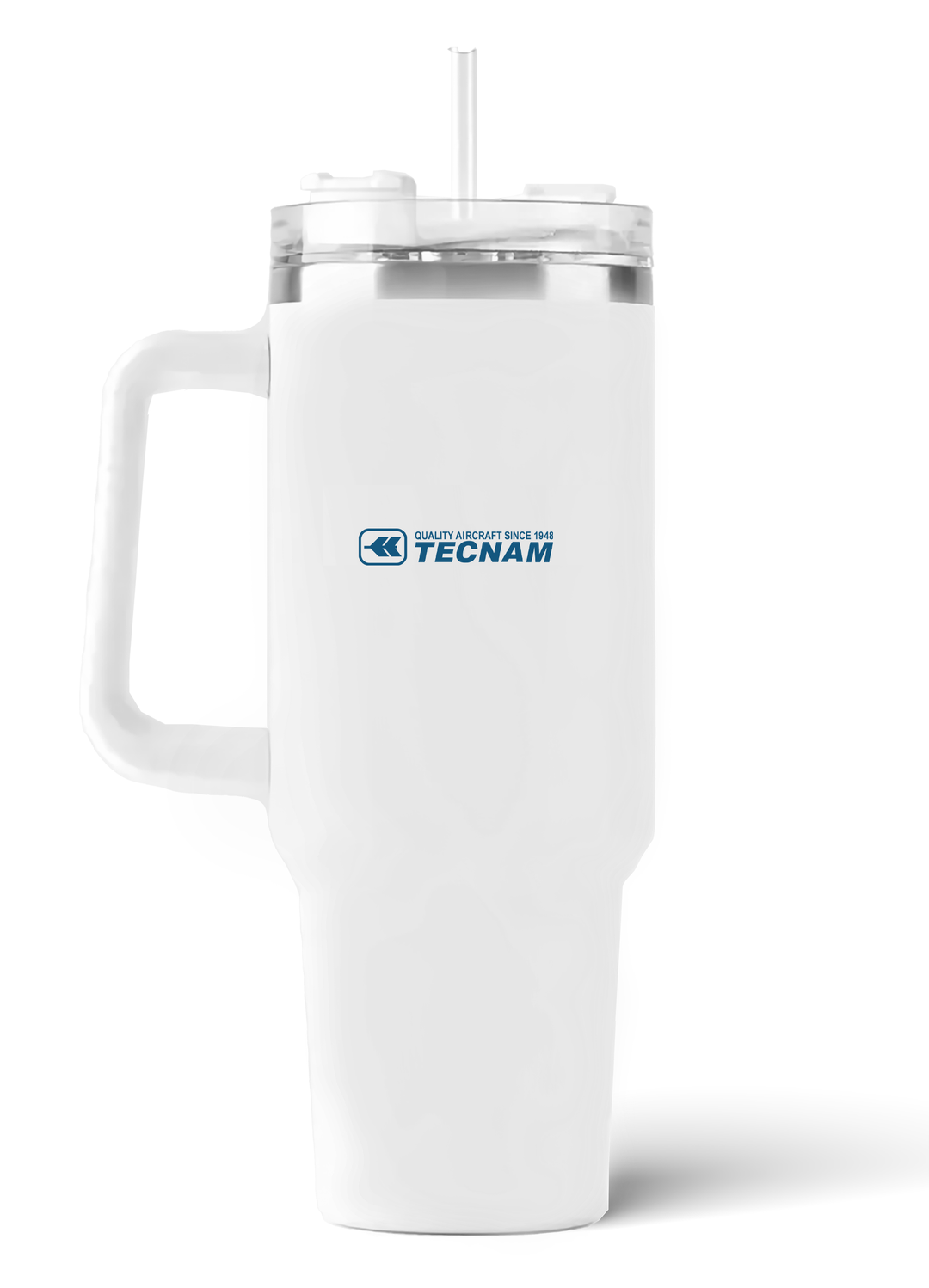 back of Tecnam P2006T quencher