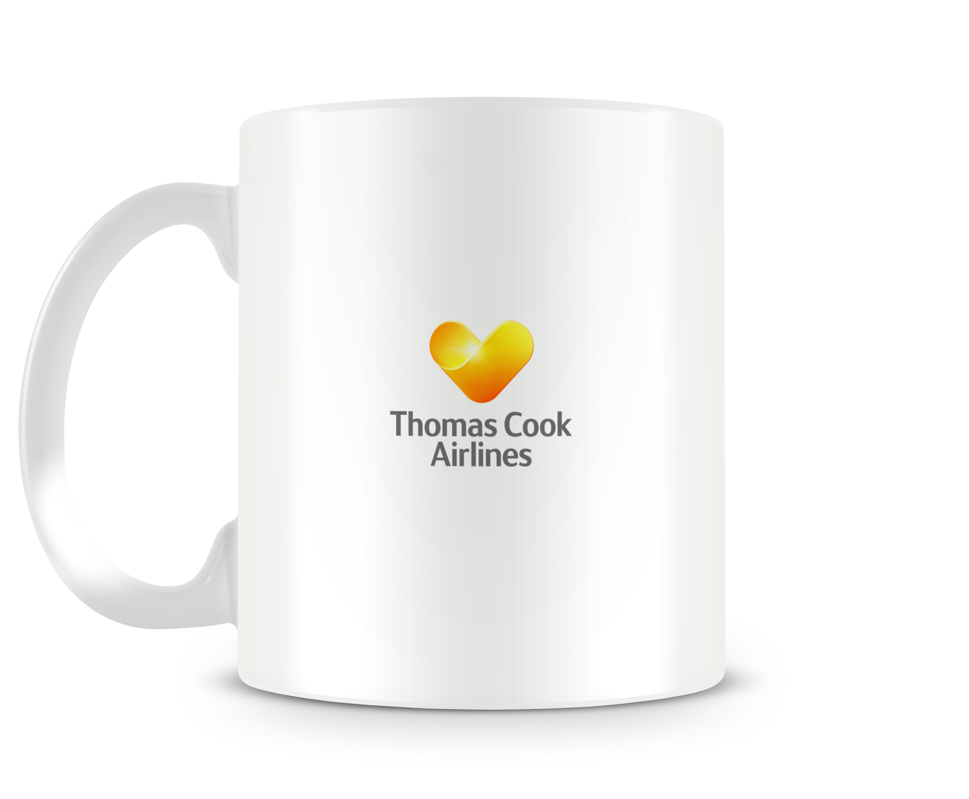 back of Thomas Cook Airlines Airbus A330 Mug 