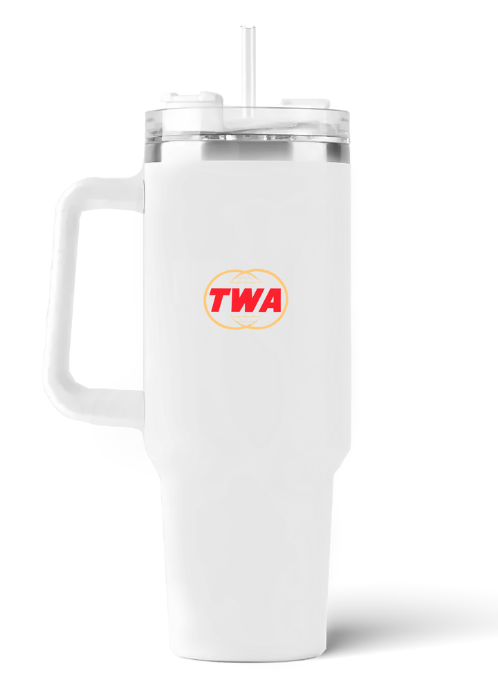 back of TWA Lockheed Constellation quencher