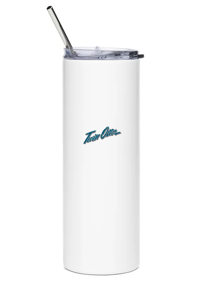back of De Havilland DHC-6 Twin Otter Floatplane water tumbler