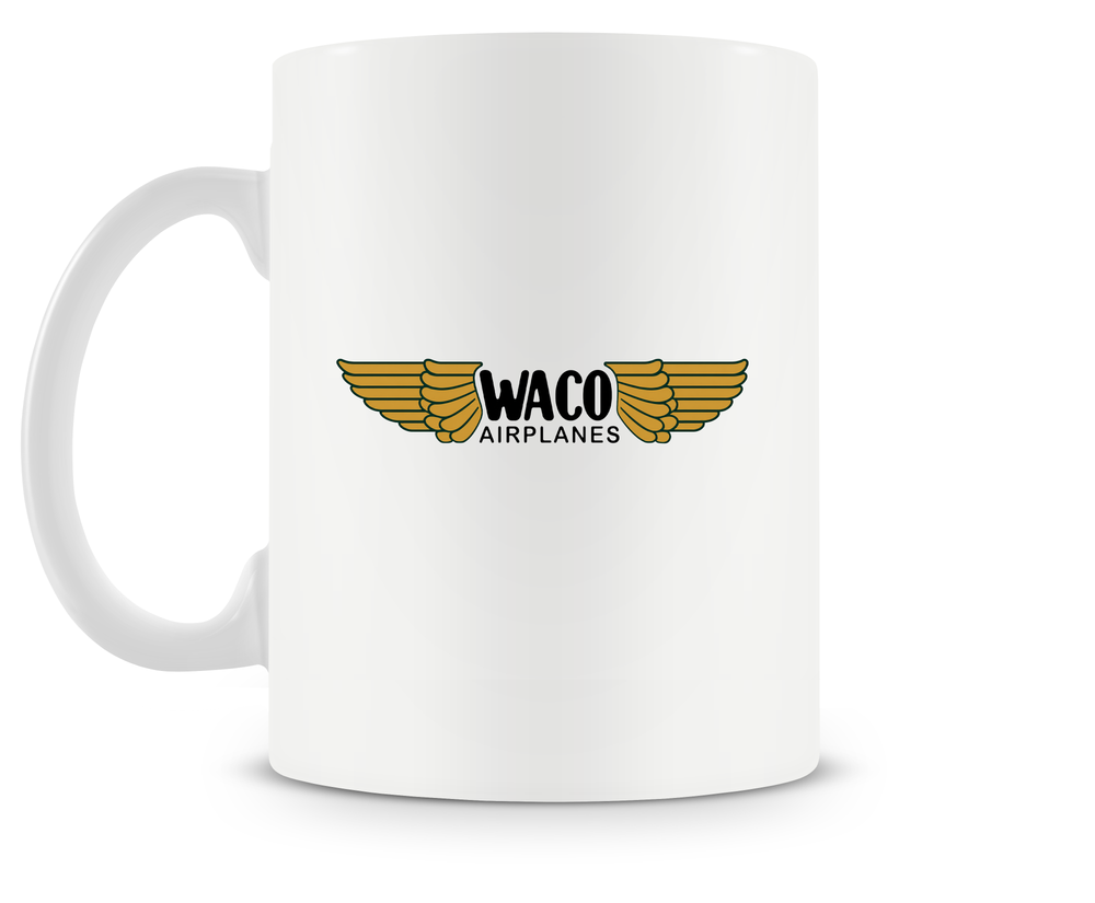 back of Waco F Series mug
