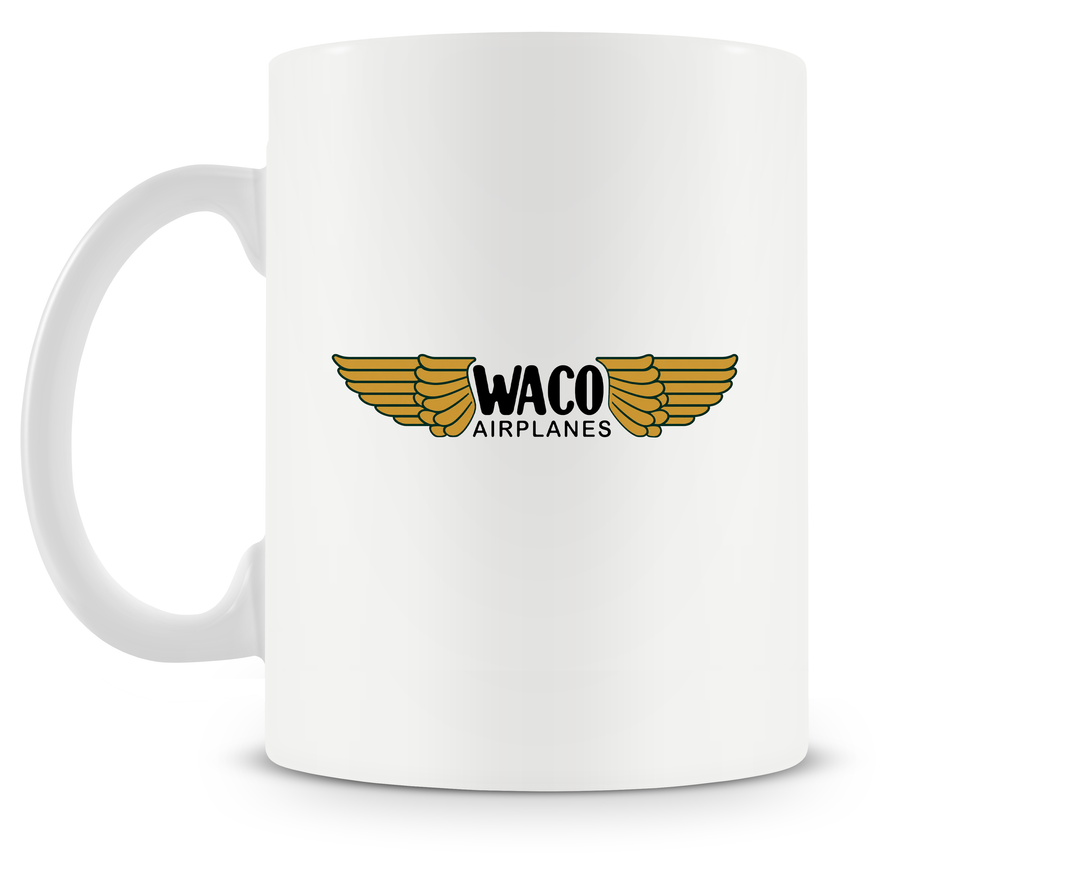 back of Waco F Series mug
