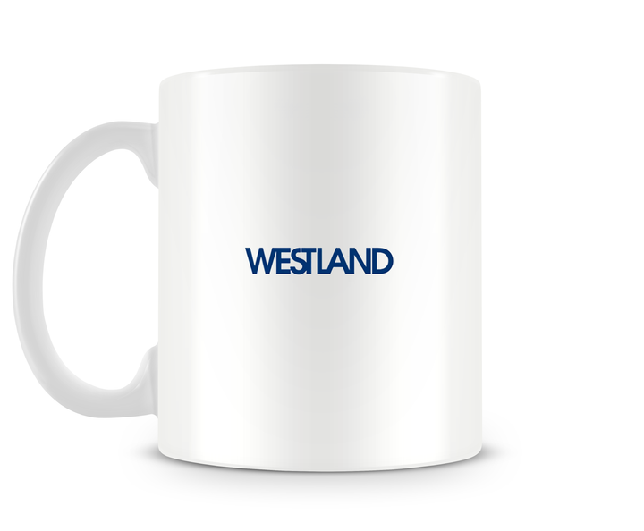 back of Westland Lynx Mug