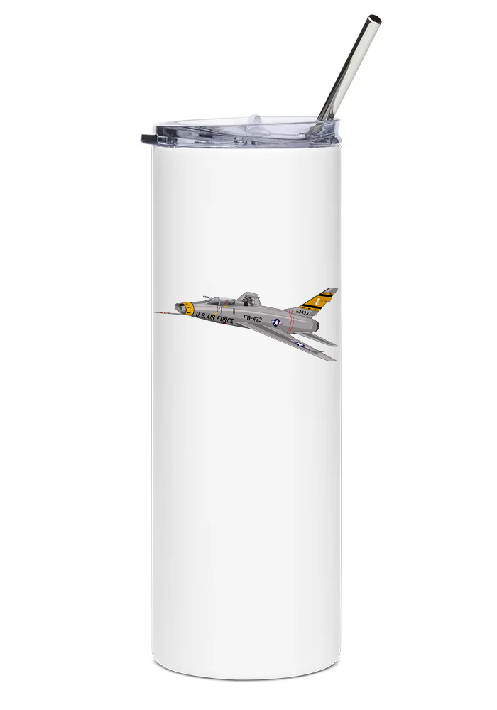 North American F-100 Super Sabre water tumbler