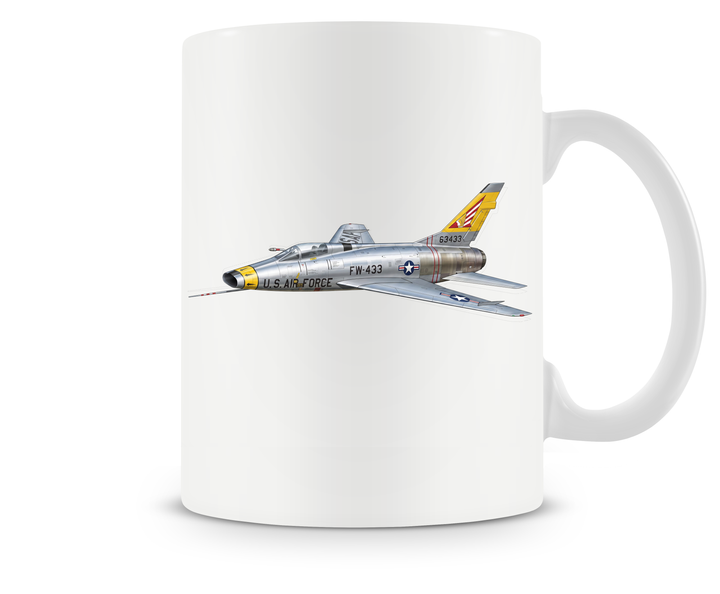 North American F-100 Super Sabre mug
