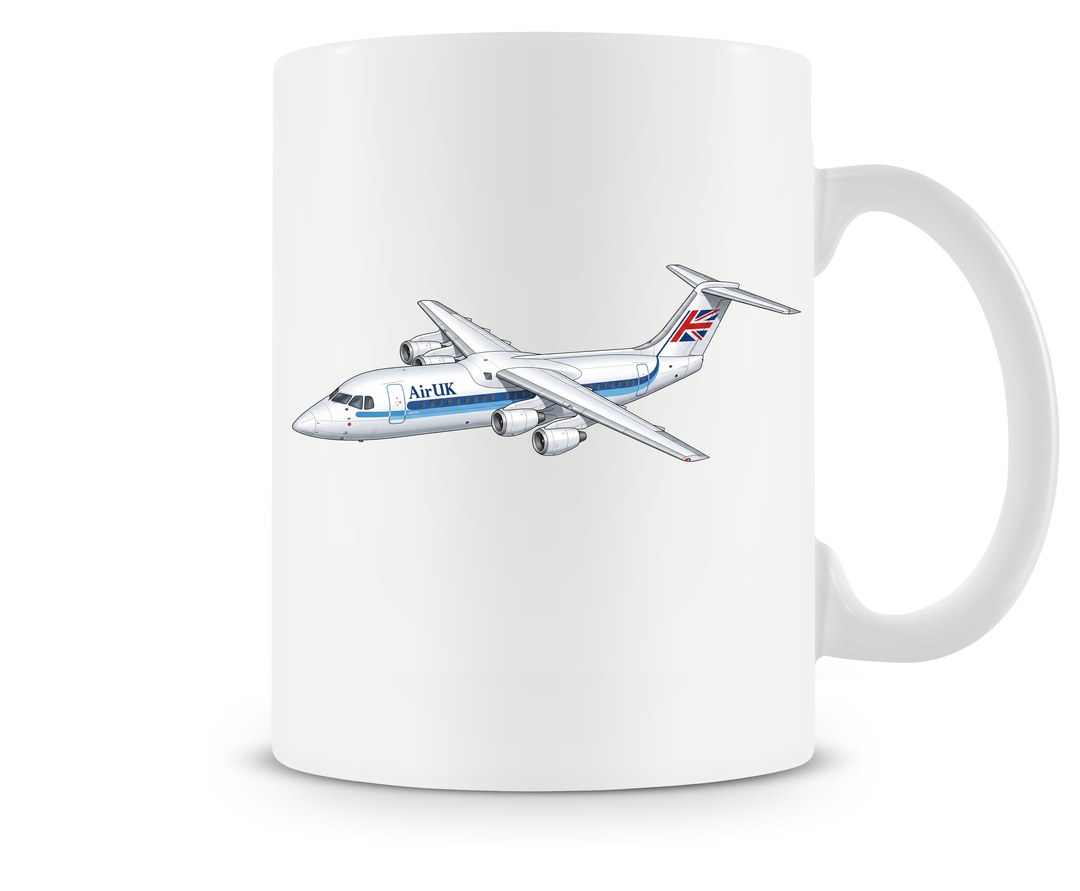 Air UK Bae 146 mug