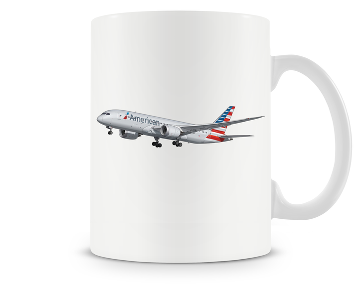 American Airlines Boeing 787 Dreamliner Mug