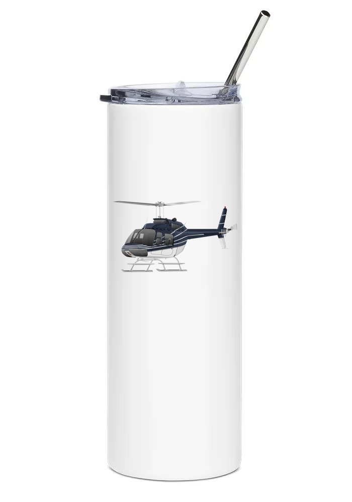 Bell 206BIII Jetranger water bottle