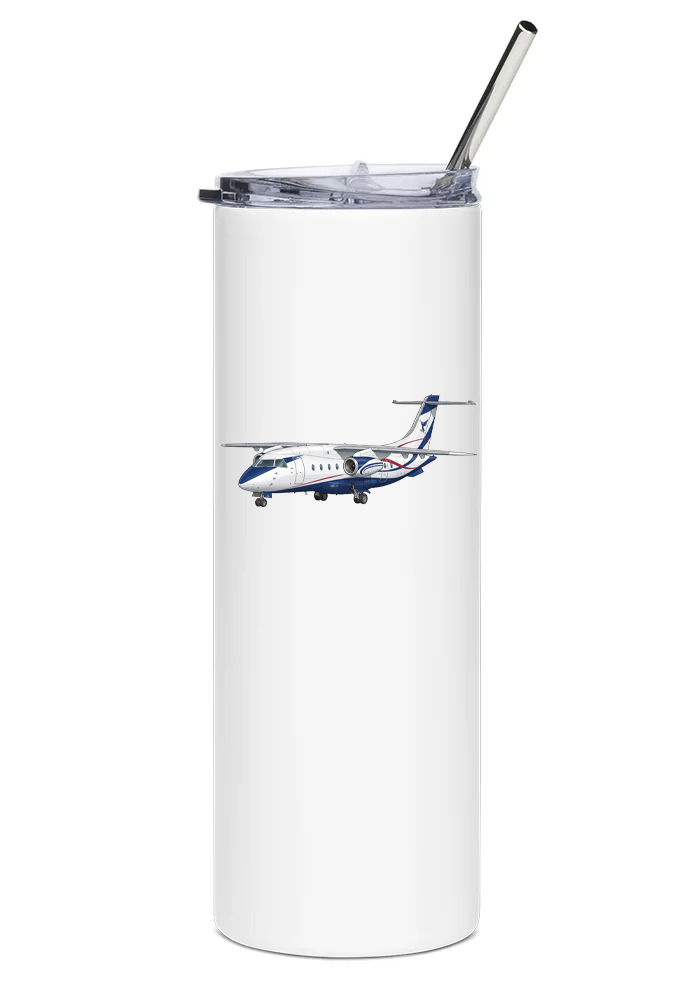 Fairchild Dornier 328JET water tumbler