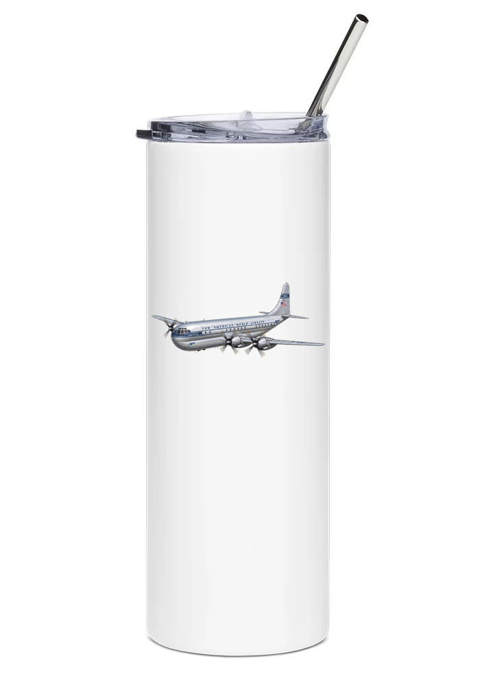 Pan Am Boeing 377 Stratocruiser water tumbler
