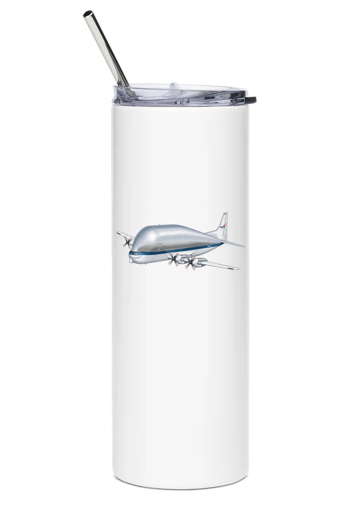 Aero Spacelines Super Guppy water tumbler