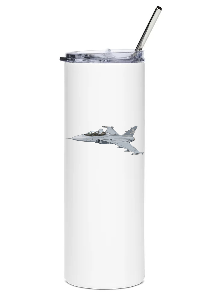 Saab JAS 39F Gripen water tumbler