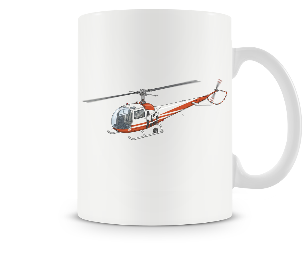 Bell 47J Ranger mug