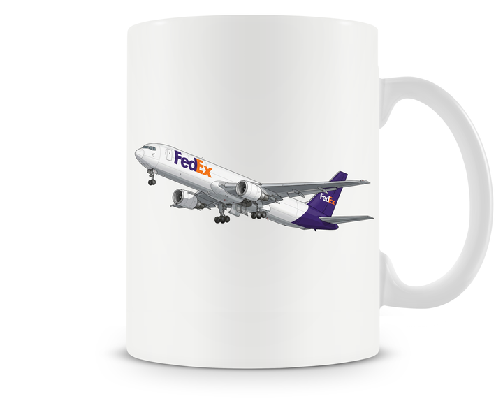 FedEx Boeing 767 Mug