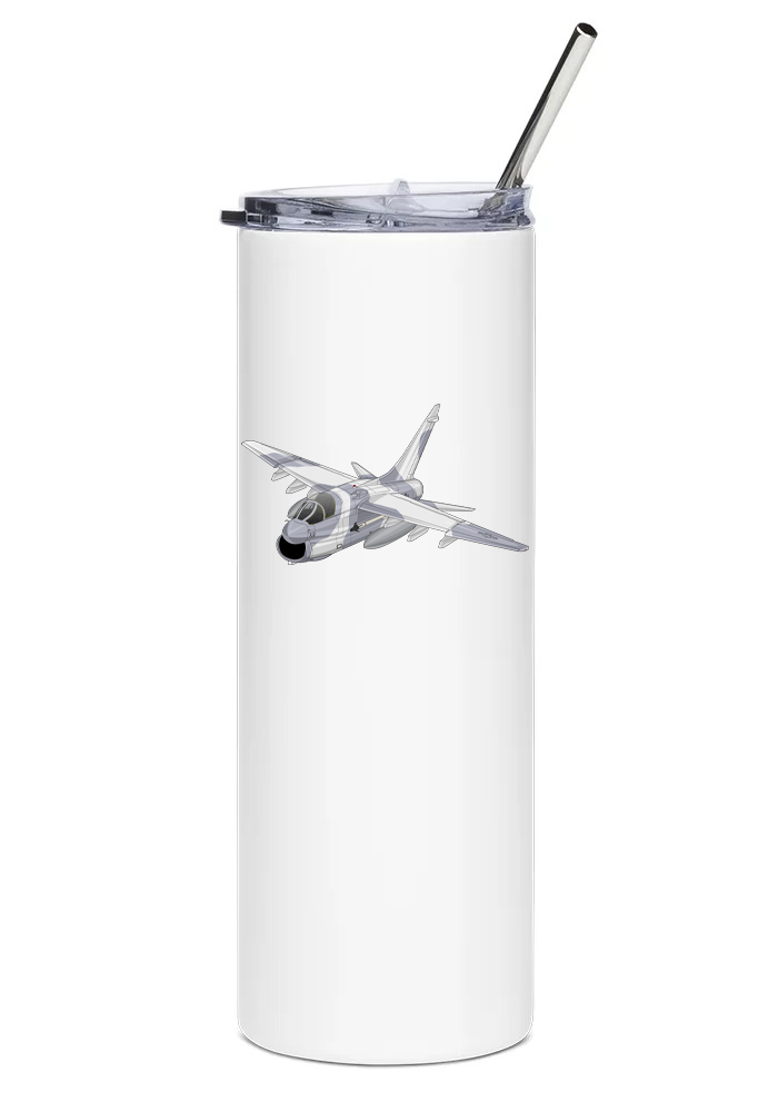 A-7 Corsair II water tumbler