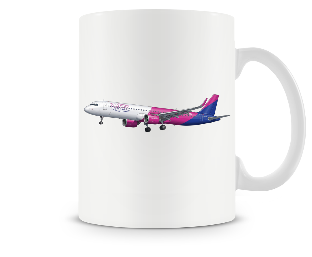 Wizz Air Airbus A321neo mug