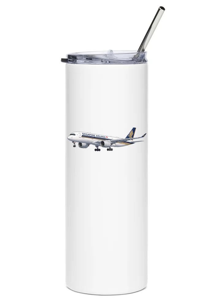 Singapore Airlines Airbus A350 water tumbler