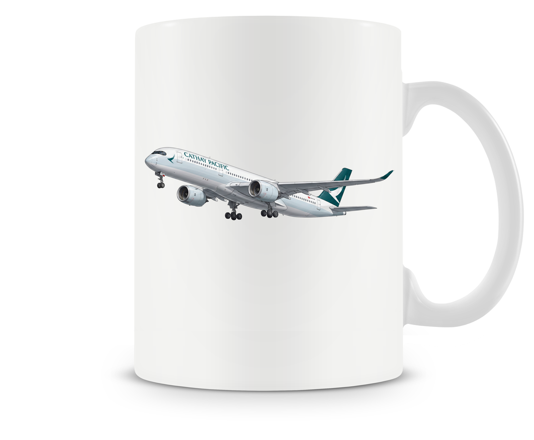 Cathay Pacific Airbus A350-900 mug