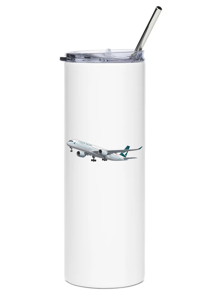 Cathay Pacific Airbus A350-900 water tumbler