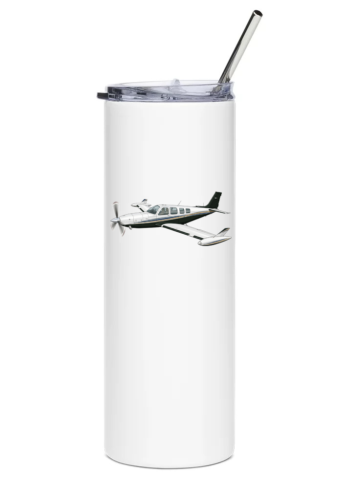 Beechcraft A36 Bonanza Turboprop water tumbler
