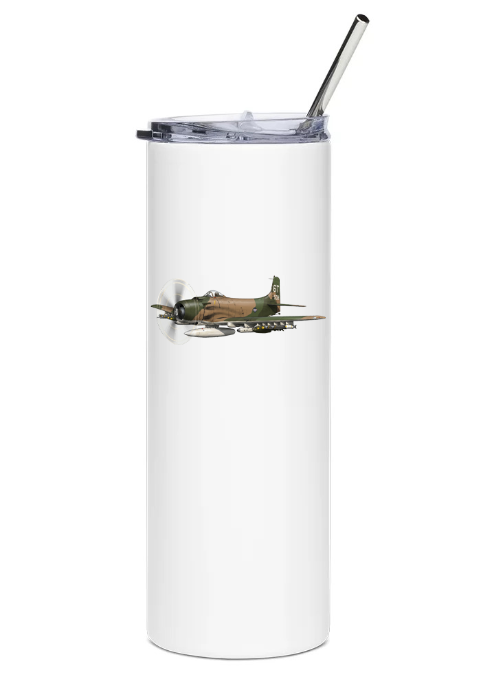 Douglas A-1J Skyraider water tumbler
