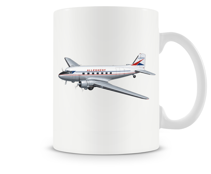 Allegheny Airlines Douglas DC-3 mug