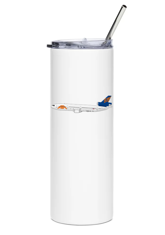 ATA Airlines DC-10 water bottle