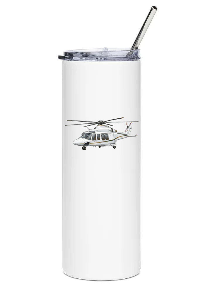 front AgustaWestland AW139 water tumbler