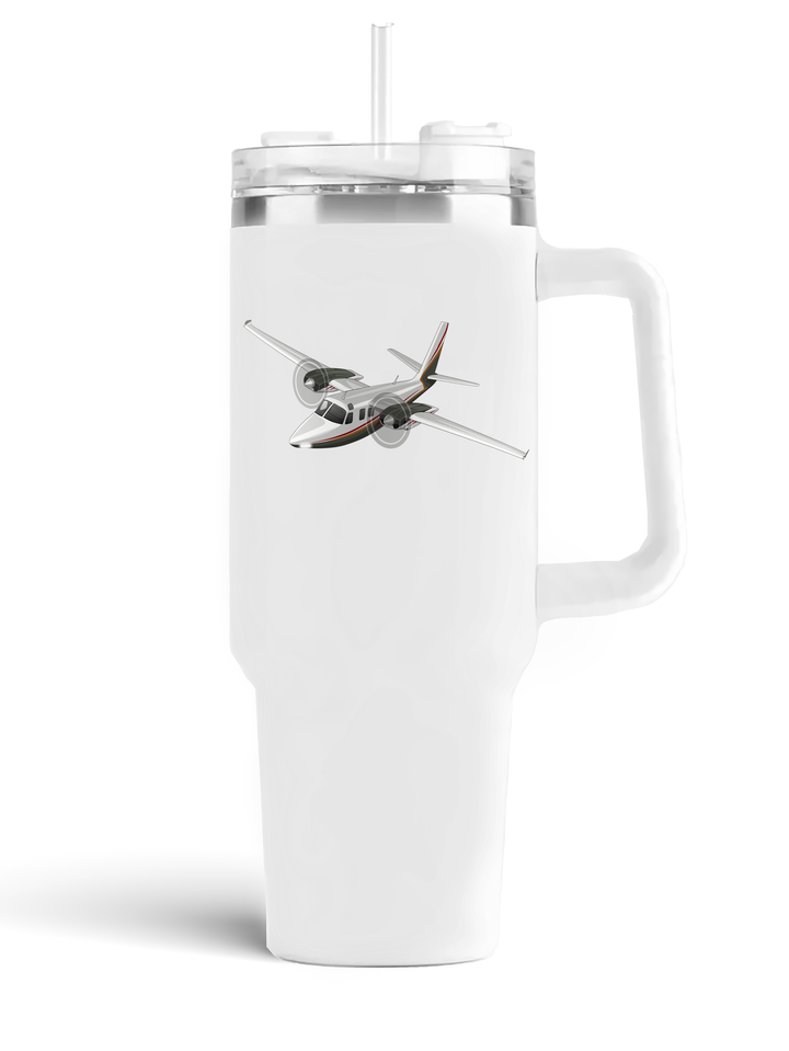 Shrike 40oz. Stainless Steel Quencher with straw