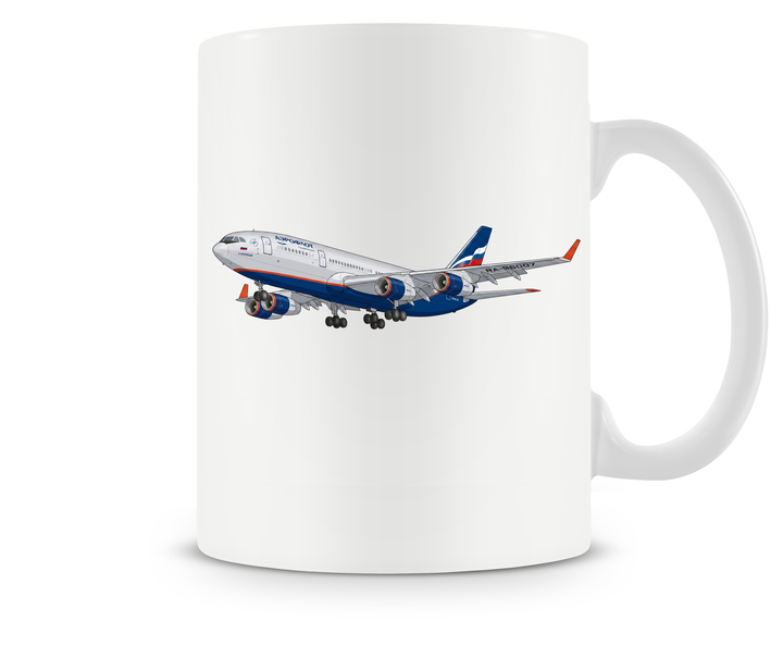 Aeroflot Ilyushin IL-96 mug
